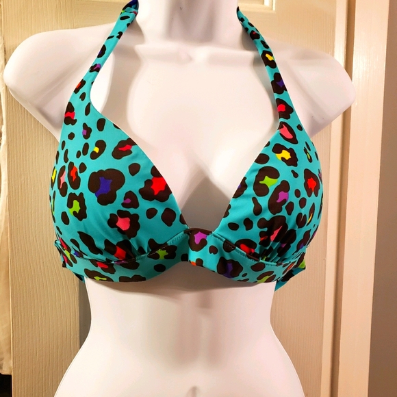 ‼️SOLD‼️⭐NWOT⭐ Victoria's Secret Pushup Bikini Top, L, 36B - Picture 2 of 7